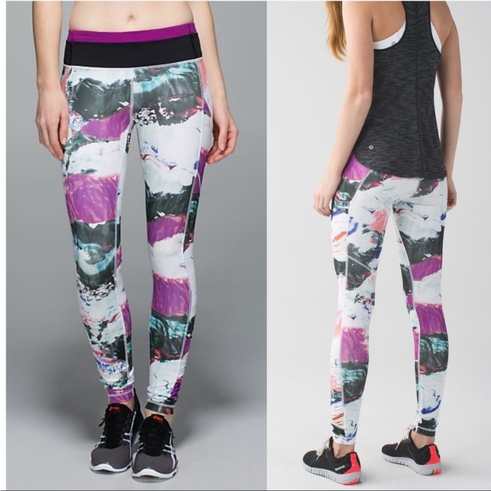 LULULEMON Speed Tight III Leggings in Pigment Wave